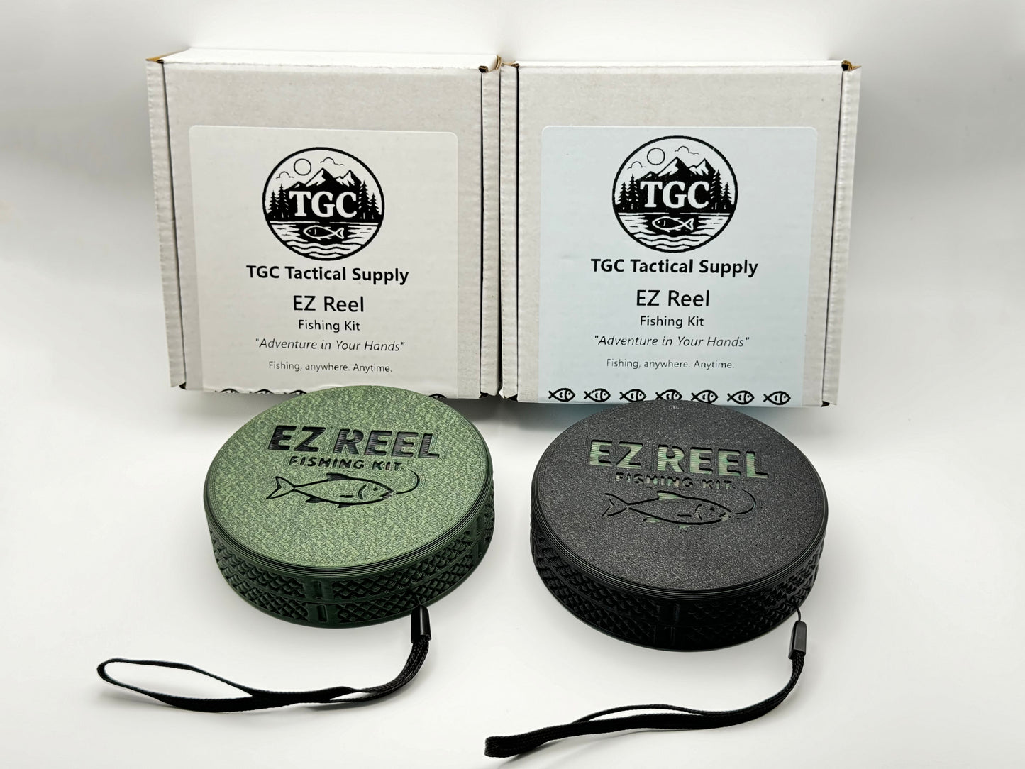 EZ Reel Fishing Kit – Pocket Size- Handline - Fishing Reel | Ultimate Compact Rodless Reel Fishing Kit for Hiking, Survival, and Travel.